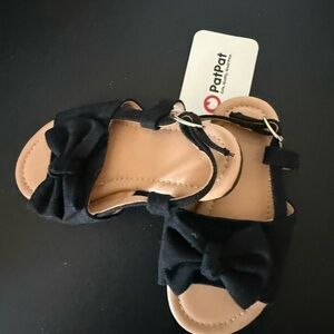 PatPat Black Kids Sandals